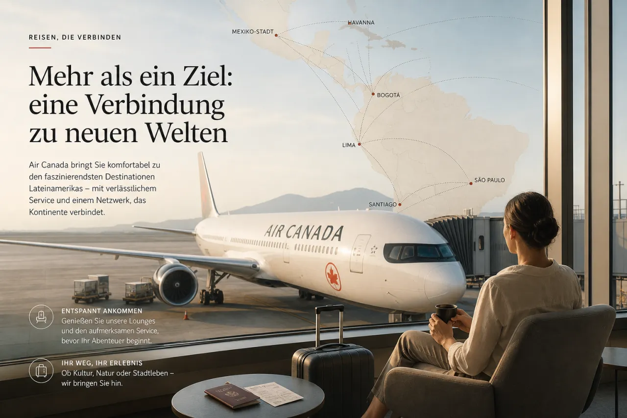 Air Canada und Abra Group bauen Nord-Süd-Verbindungen aus