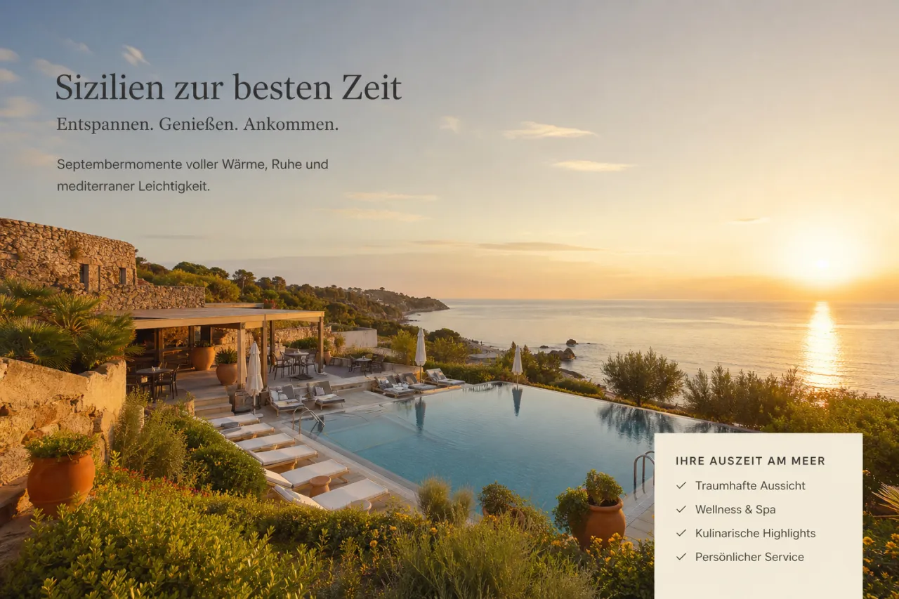 Verdura Resort auf Sizilien mit Meerblick und ruhiger Küstenlage für das ALMA Festival 2026