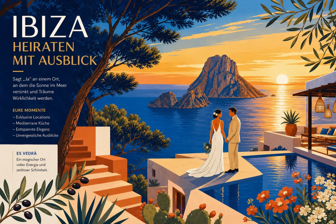 Bohemian Destination Weddings im 7Pines Resort Ibiza