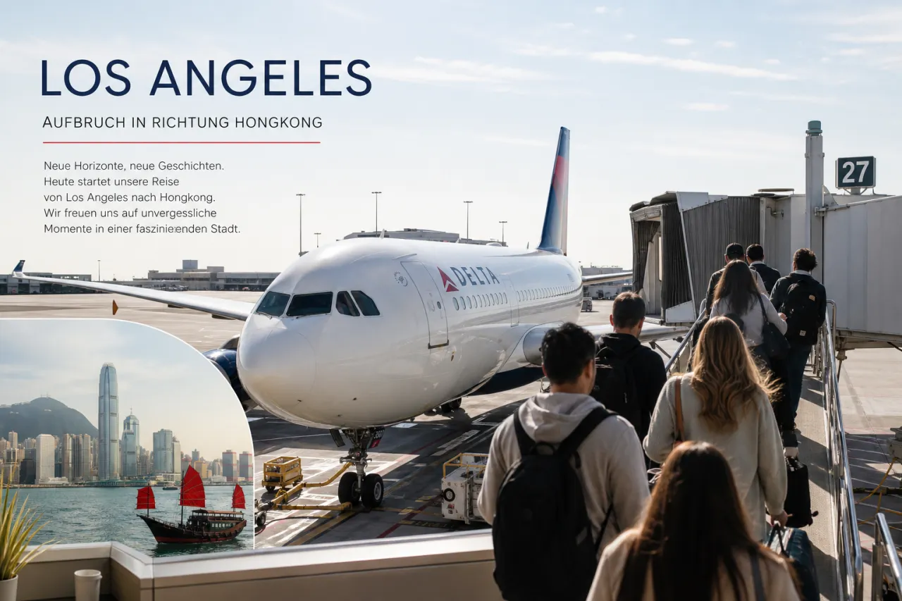 Delta startet neue Nonstop-Strecke von LAX nach Hongkong