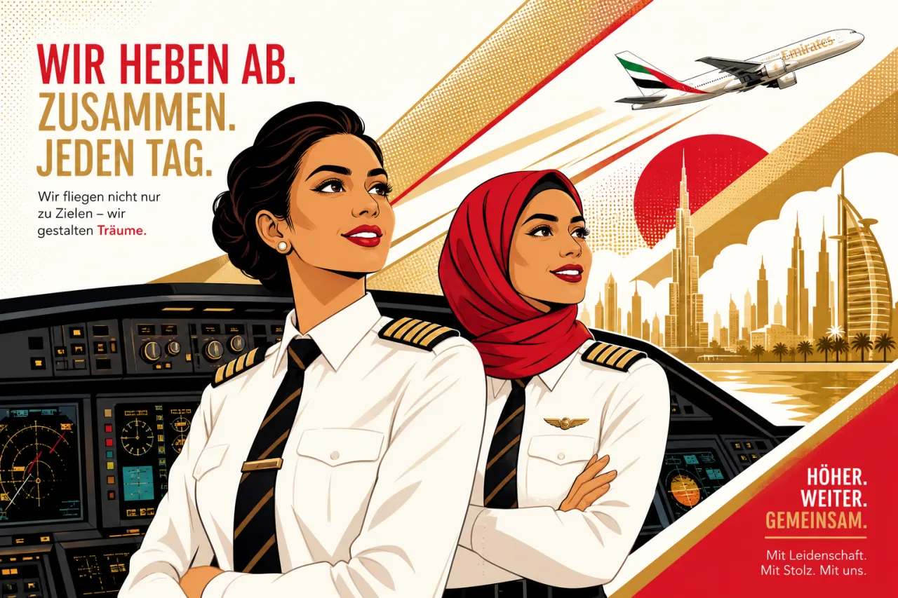 Emirates ernennt erste Emirati-Pilotinnen zu Kapitäninnen