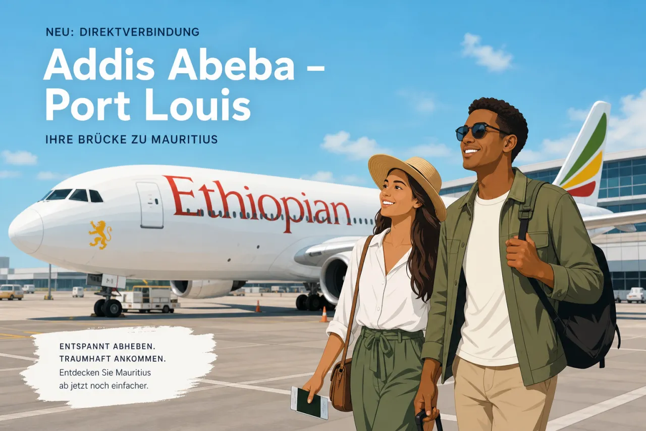 Ethiopian Airlines startet Direktflug nach Mauritius