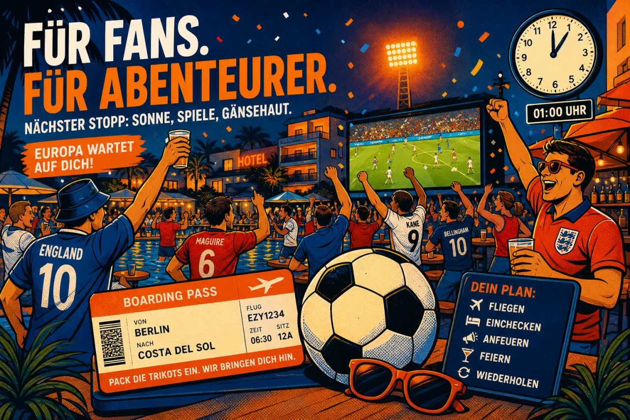 Fan-cation statt Strandurlaub: easyJet holidays setzt auf Fußballreisen