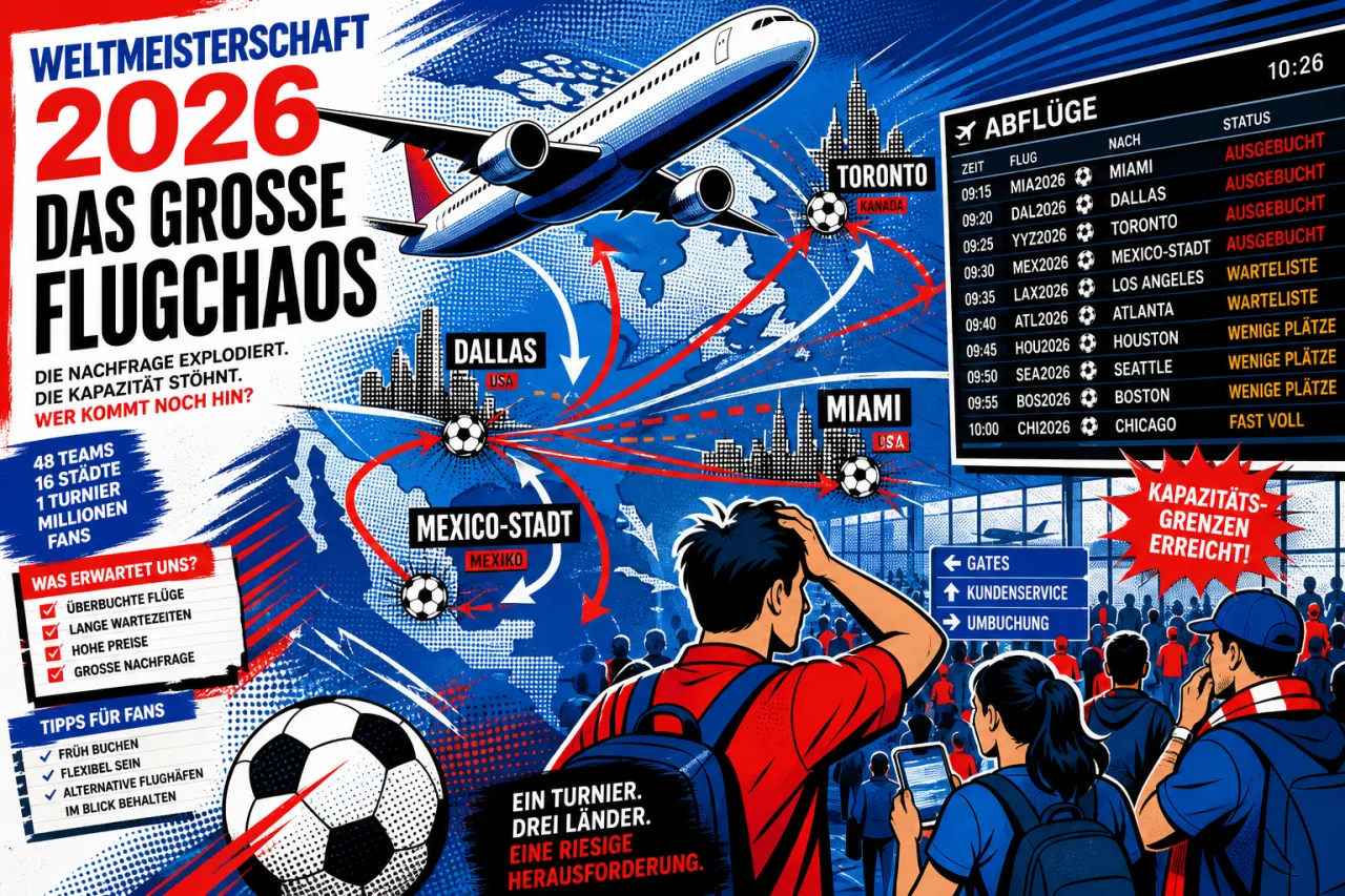 FIFA-WM 2026 setzt Airlines in Amerika unter Druck