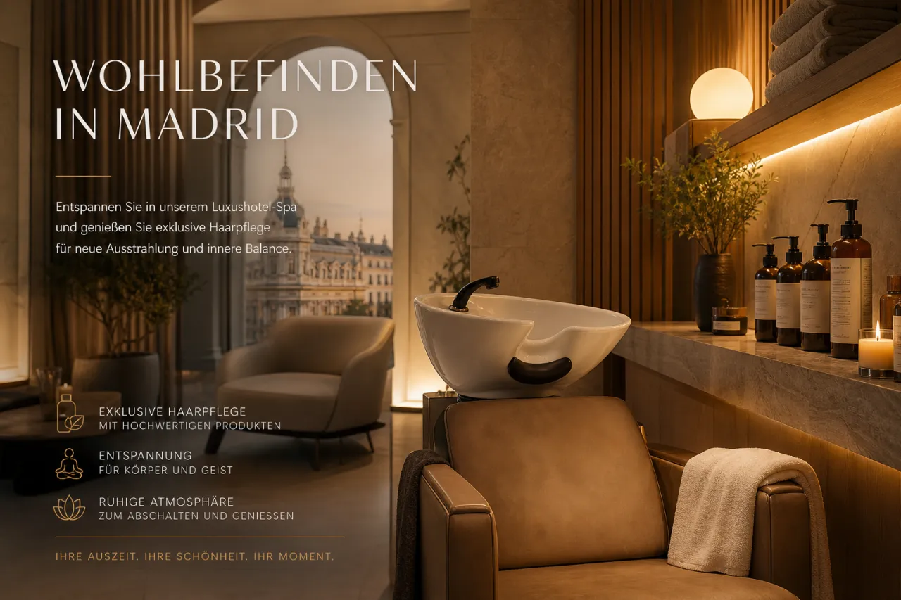 Four Seasons Hotel Madrid mit Spa-Angebot für Kopfhautpflege