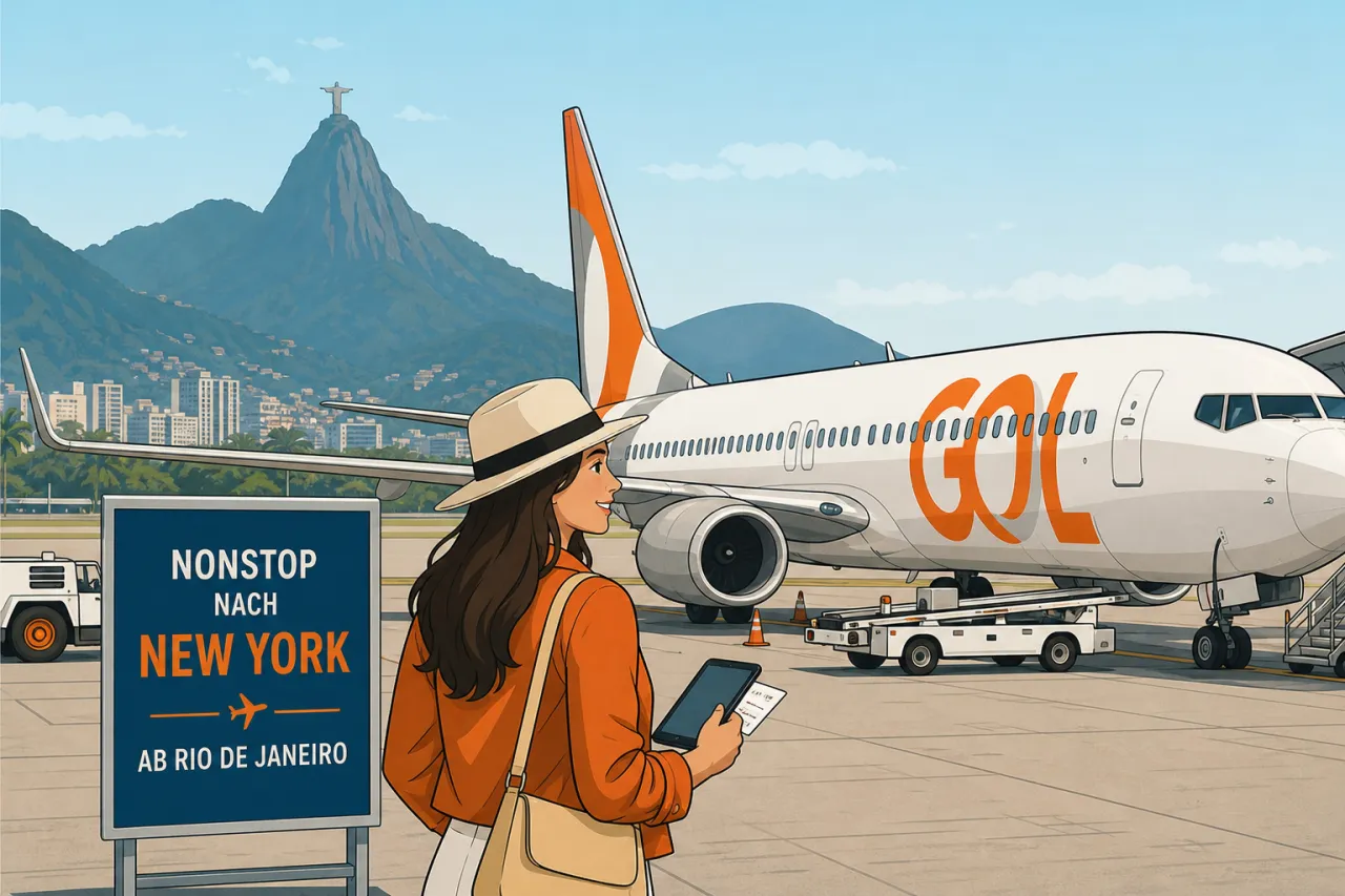 GOL startet Verkauf für Rio–New York ab 2027