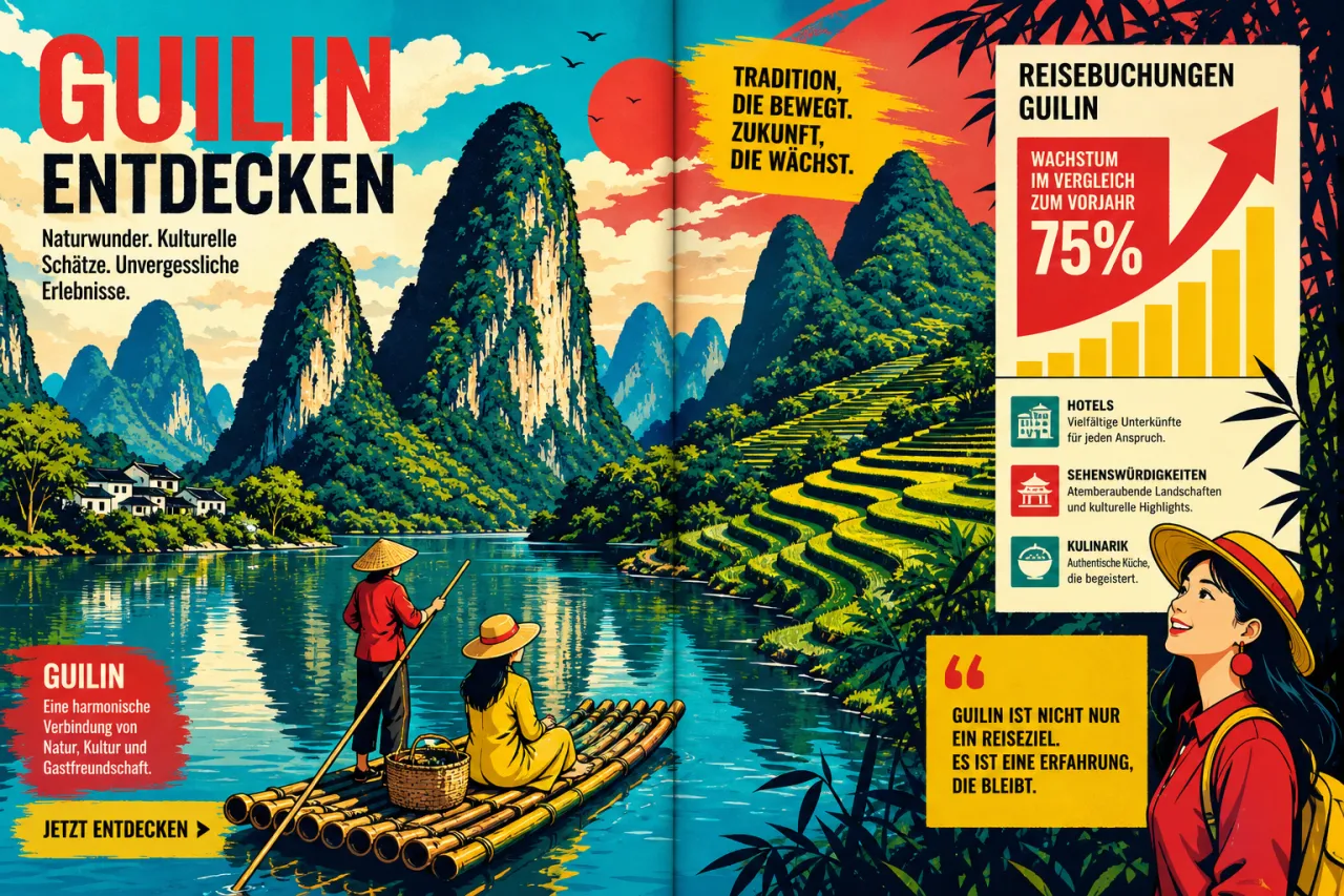 Guilin: Warum die Stadt in China mehr Reisende anzieht