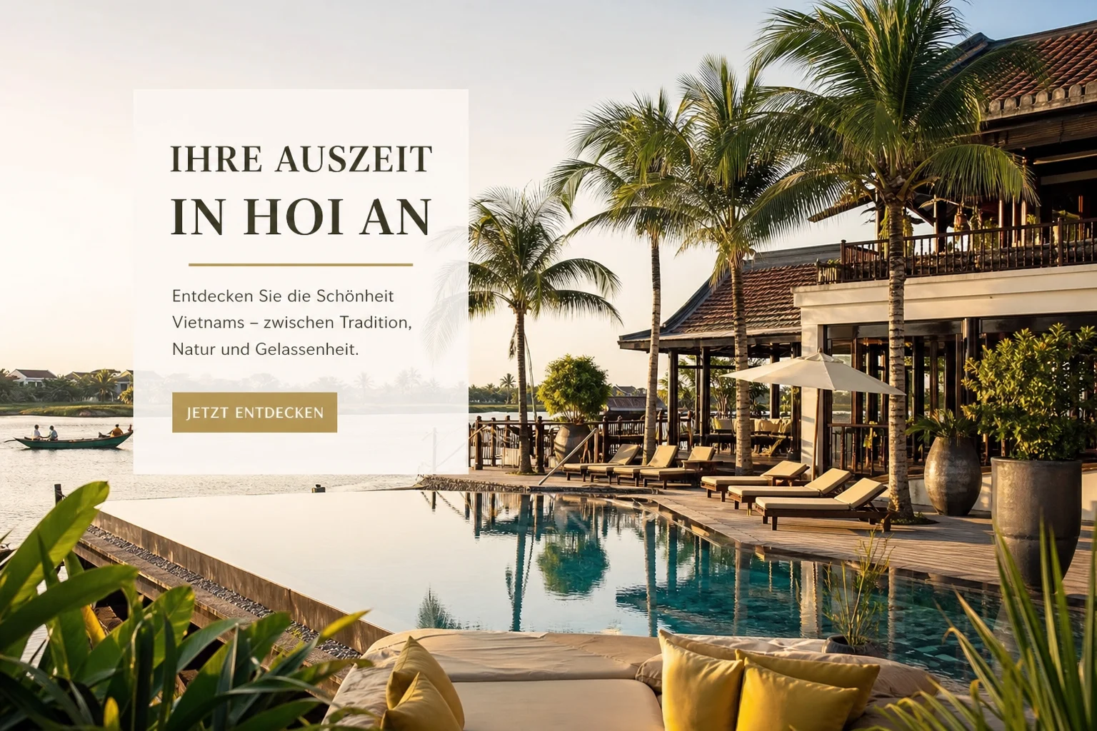 Hoi An Memories Resort & Spa: Inselhotel in Zentralvietnam