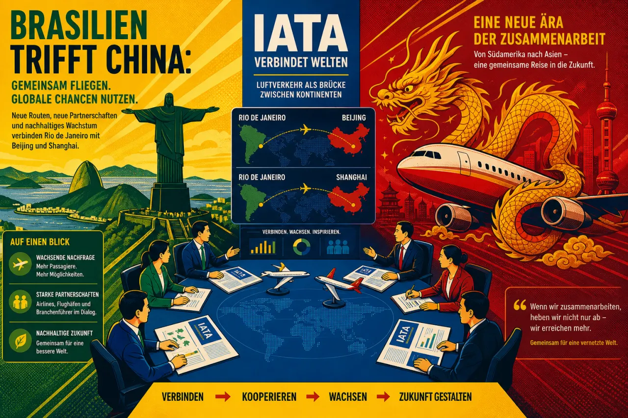 IATA AGM 2026: Chinas Luftfahrt wird zum Taktgeber