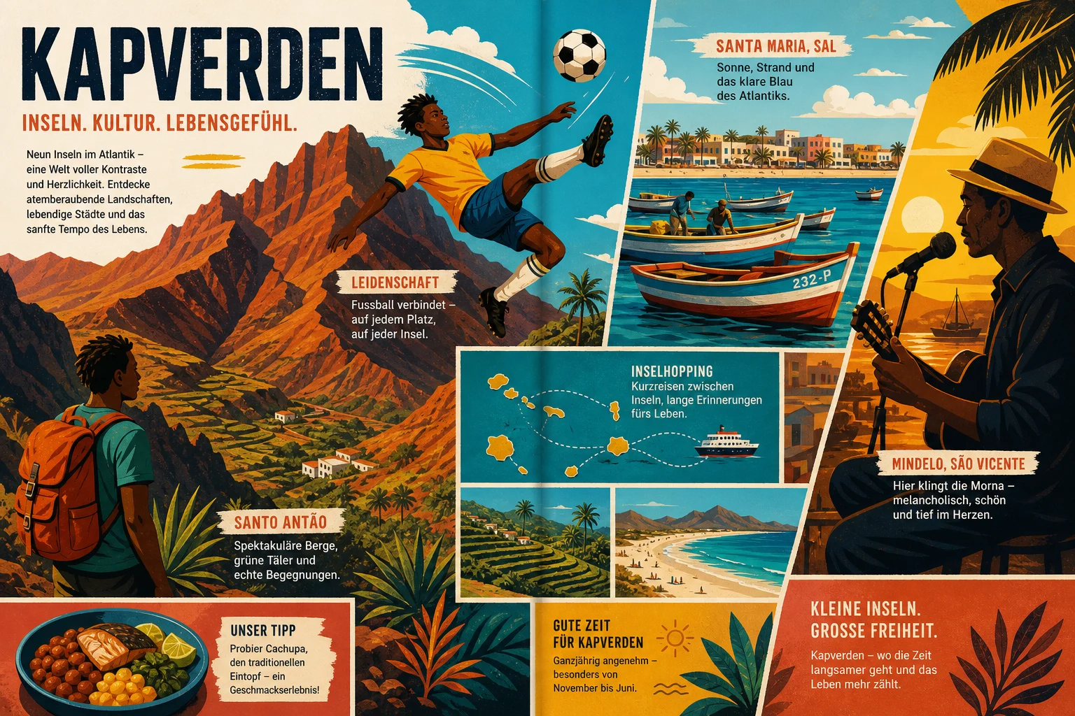Kapverden: Warum Fußball den Inseln mehr Gäste bringt