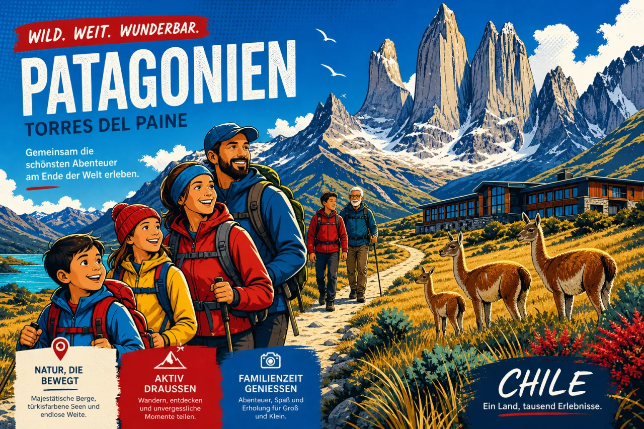 Las Torres Patagonia: Familienabenteuer im Torres-del-Paine-Nationalpark