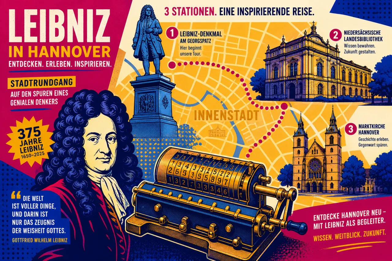 Leibniz-Tour in Hannover: So erlebst du den Universalgelehrten
