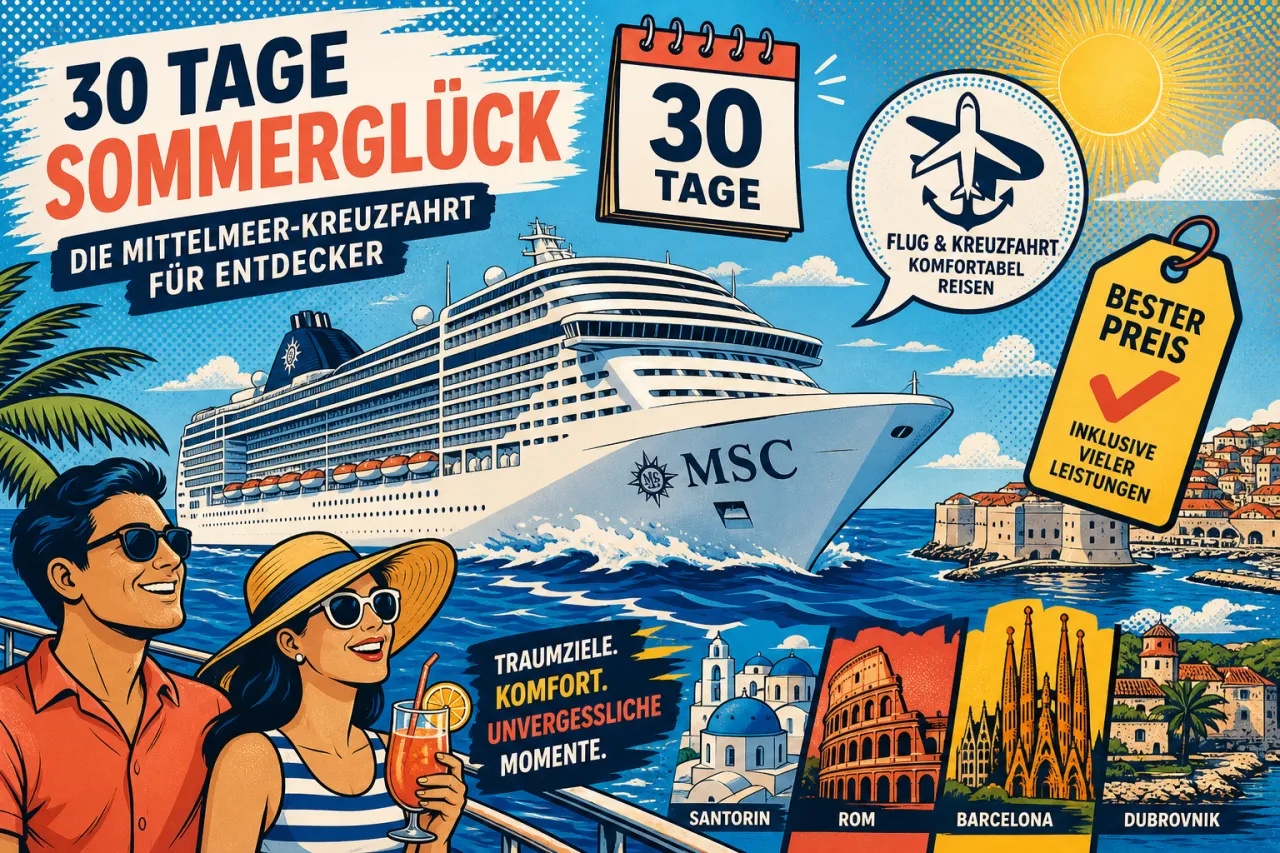 MSC Cruises im Sommer 2026: Was die Kampagne „Best Holiday Ever“ konkret bringt