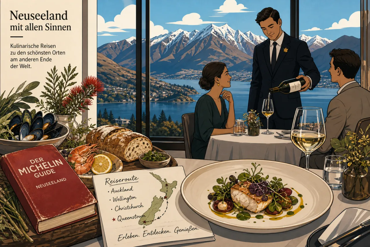 Neuseeland im Michelin Guide: 110 Restaurants auf einen Blick