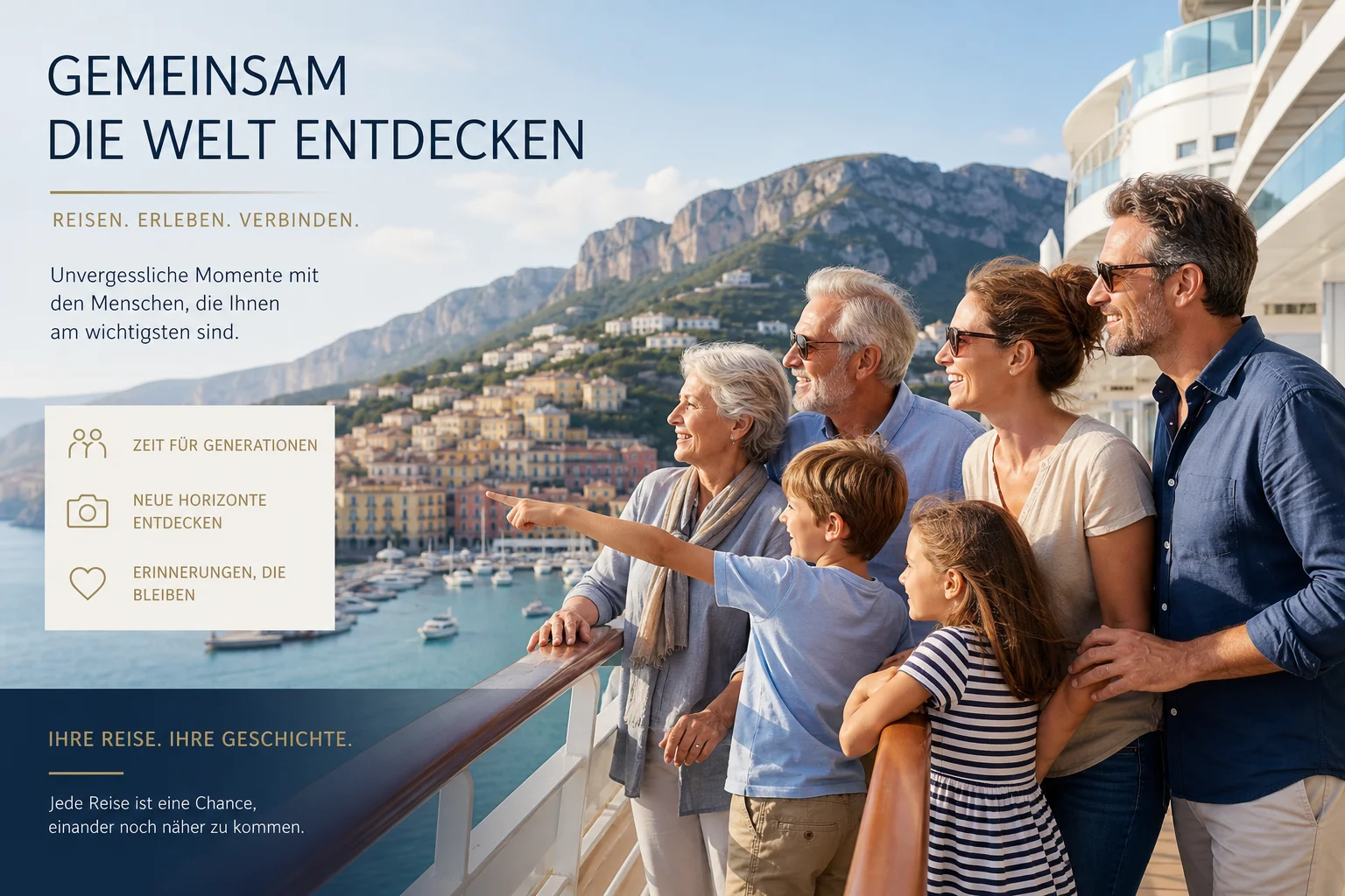 Norwegian Cruise Line setzt auf Mehrgenerationen-Kreuzfahrten in Europa