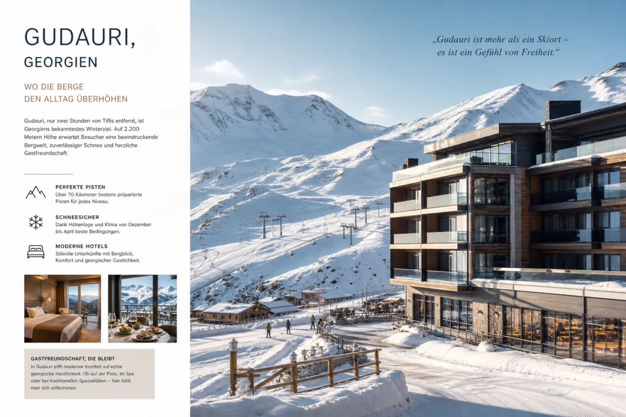 Rotana eröffnet ersten Ski-Resort-Deal in Georgien