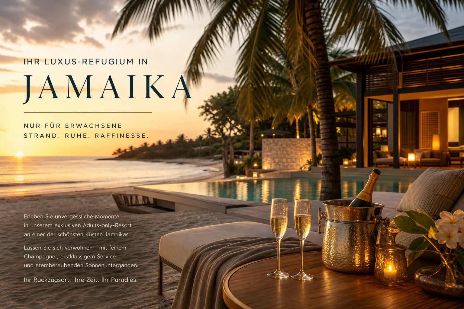 Round Hill Hotel & Villas startet 2026 mit Moët Beach
