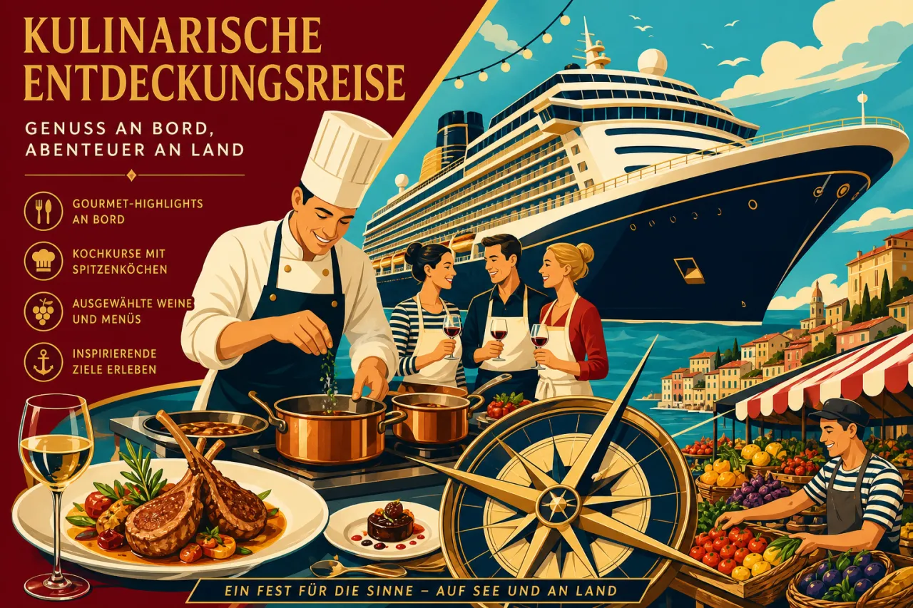 Seven Seas Prestige: Kulinarik an Bord und an Land
