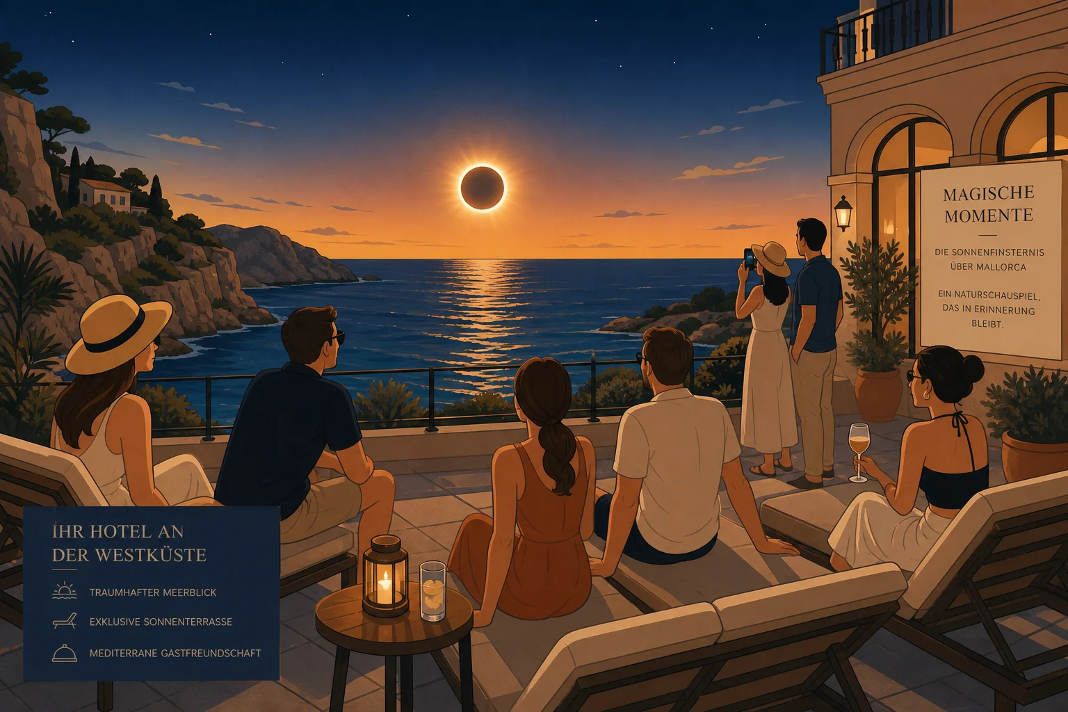 Totale Sonnenfinsternis auf Mallorca: Diese Hotels liegen gut