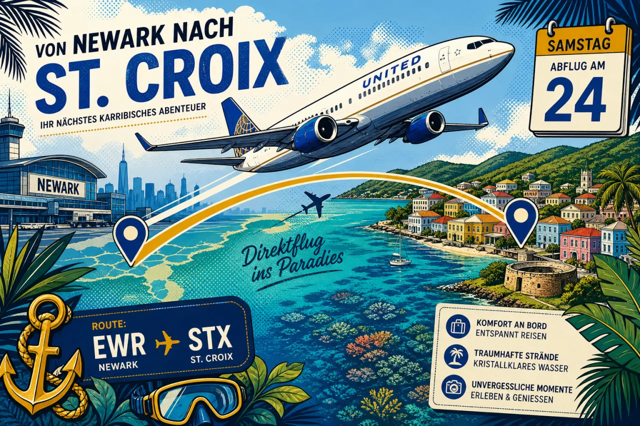United startet neue Nonstop-Strecke nach St. Croix