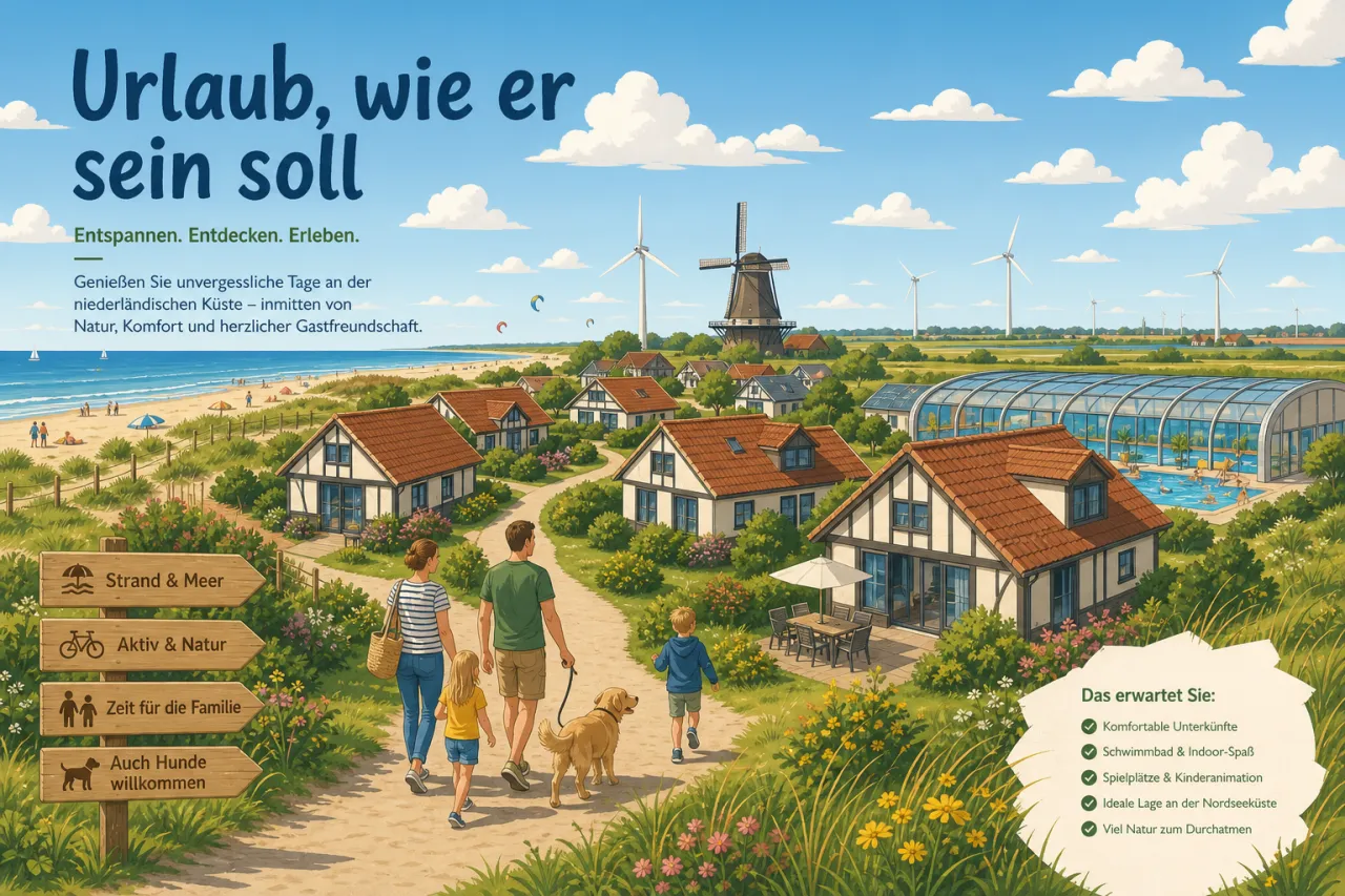 Ferienpark Holland: Regionen, Betreiber und Tipps im Überblick