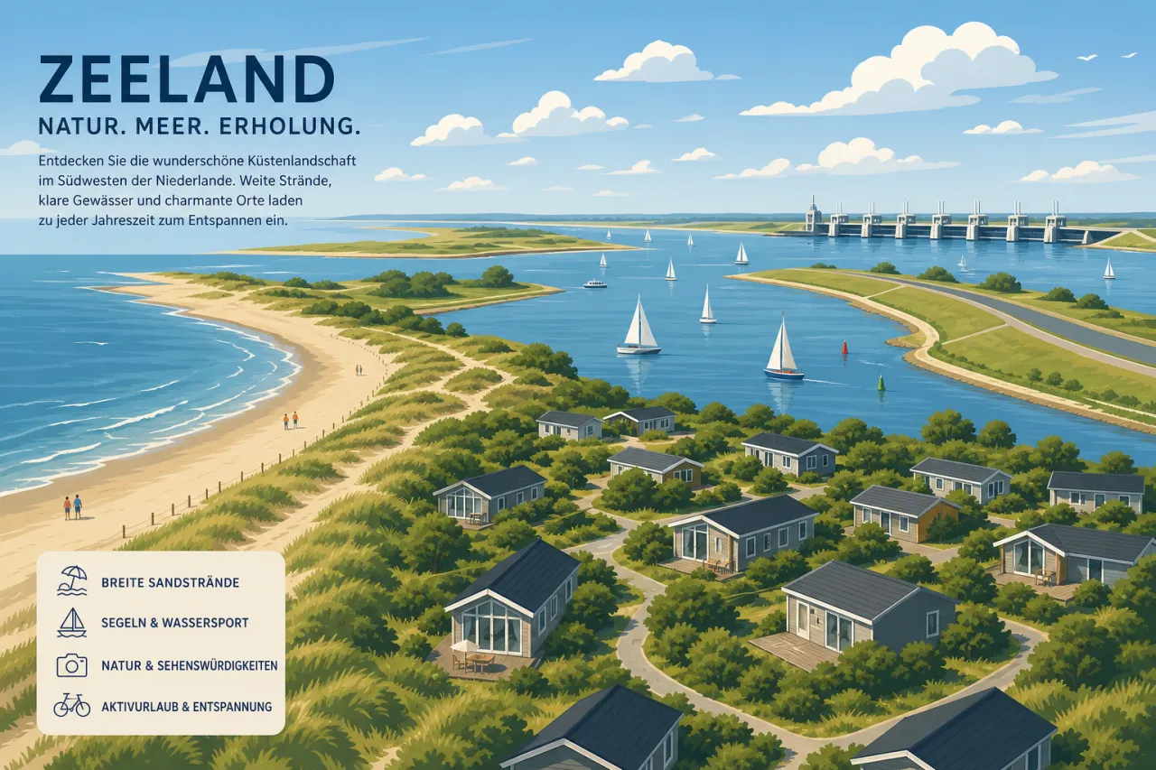 Ferienpark Zeeland: Inseln, Strände und die besten Regionen