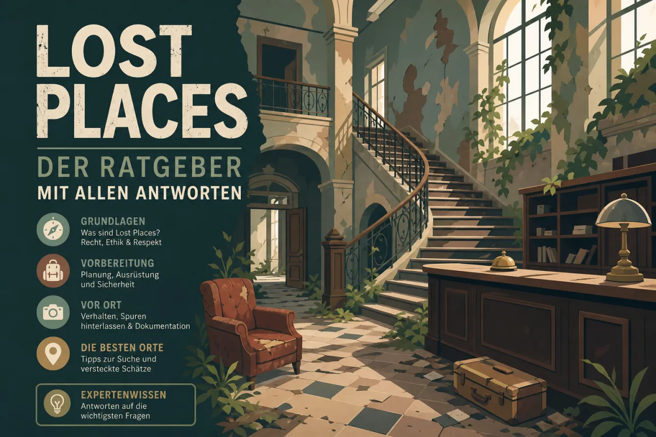 Lost Places: Der Ratgeber mit allen Antworten