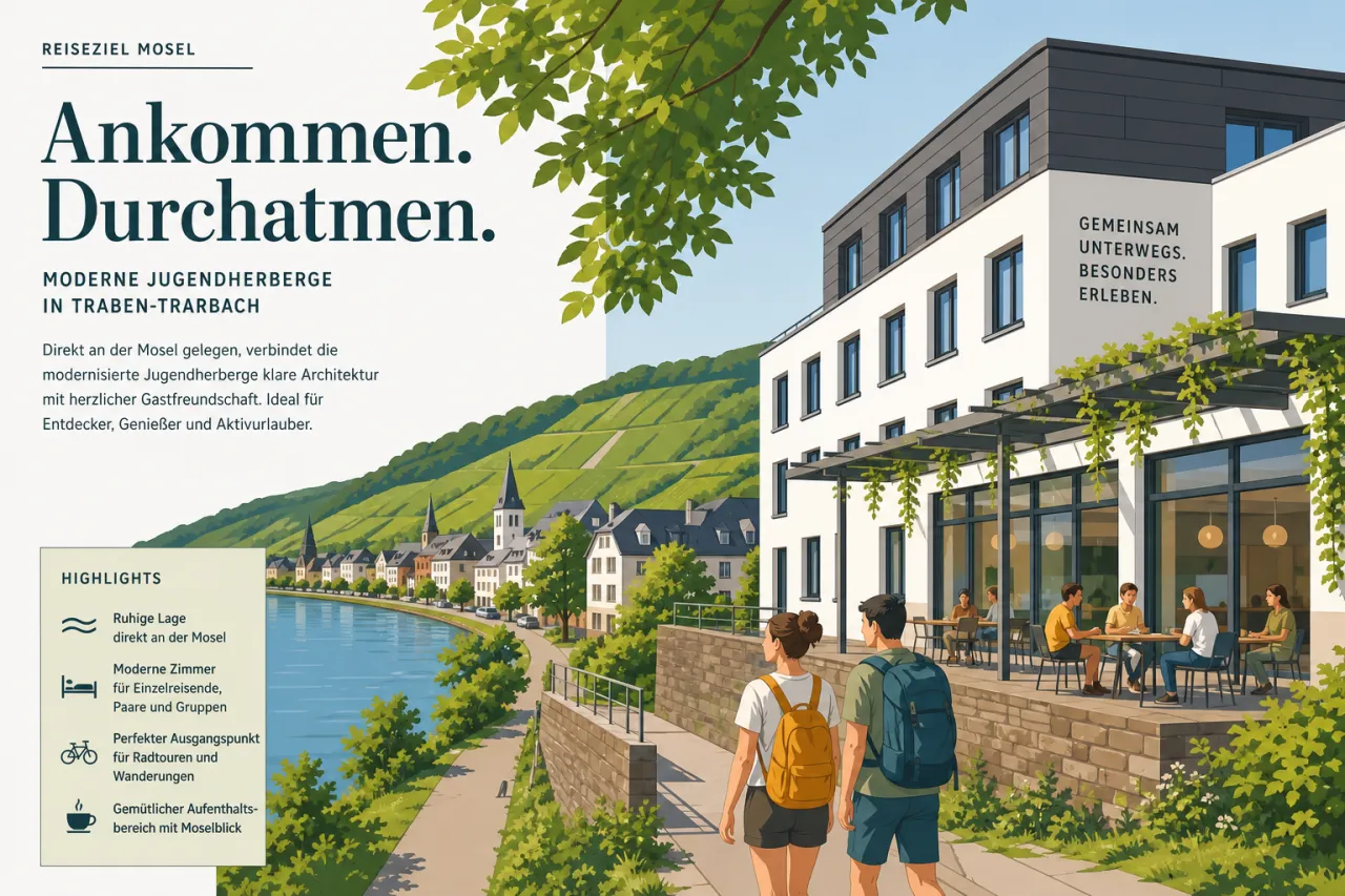 Jugendherbergen in Rheinland-Pfalz und Saarland bleiben stabil