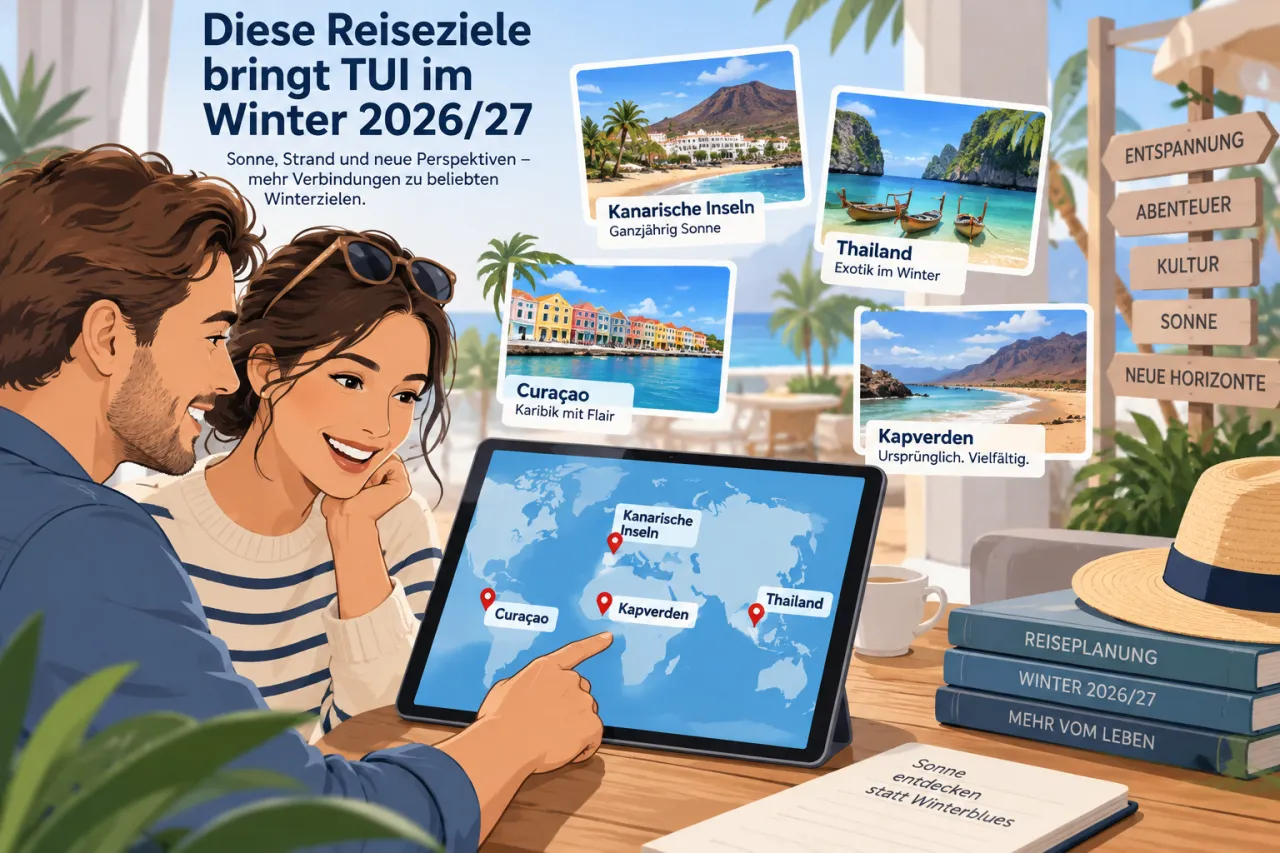 TUI Winter 2026/27: Kanaren, Thailand und Karibik
