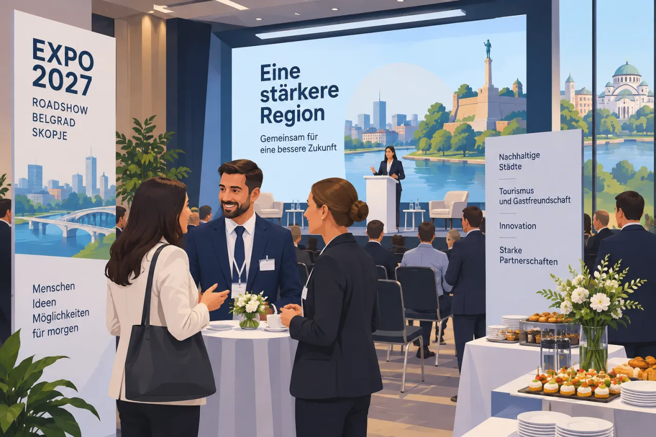 Serbien und Nordmazedonien nutzen EXPO 2027 für mehr Tourismus