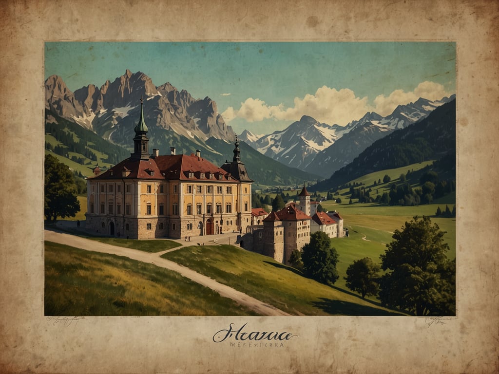 Auf dem Bild ist ein malerisches Schloss oder eine prächtige Villa zu sehen, umgeben von grünen Wiesen und Bergen im Hintergrund. Die Architektur ist historisch und verfügt über Türme mit spitzen Dächern. Diese Landschaft vermittelt eine ruhige, idyllische Atmosphäre in der Alpenregion.

Ab 1. Februar 2024 tritt in Österreich eine neue Vignettenpflicht in Kraft. Das bedeutet, dass für die Benutzung der Autobahnen und Schnellstraßen eine digitale Vignette erworben werden muss. Informiere dich über die genauen Regelungen und Preise, um auf dem neuesten Stand zu sein.