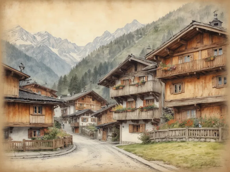 Alpbach: Charmantes Dorf mit traditionellem Flair