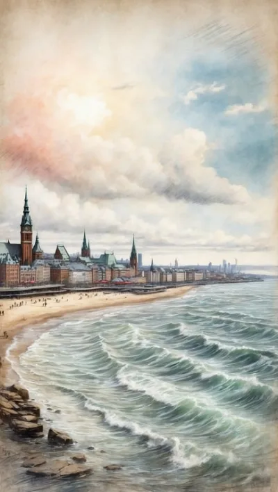 An welchem Meer liegt Hamburg?