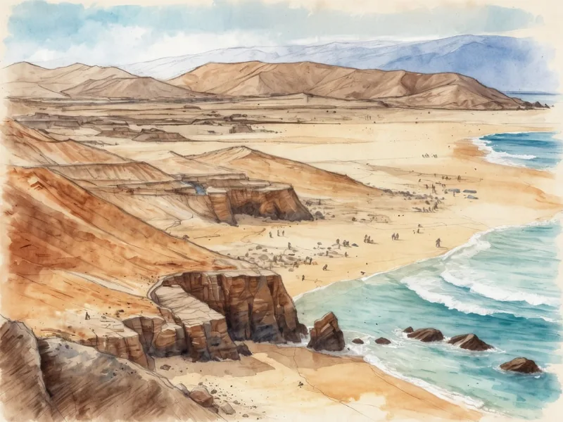 Atlantikküste Fuerteventura Küstenlage erklärt