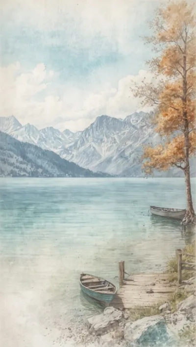 Attersee: Malerische Ansichten und kristallklares Wasser