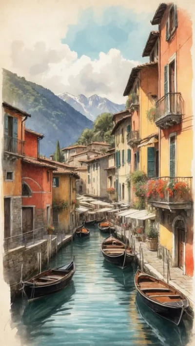 Authentisches Italien erleben in Porto Valtravaglia am Lago Maggiore