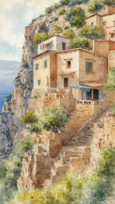 Banyalbufar: Steilklippen und traditioneller Terrassenbau
