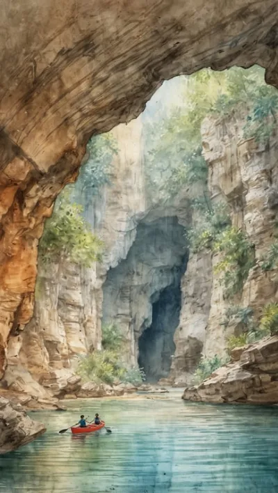 Barton Creek Cave: Paddelabenteuer durch uralte Maya-Höhlen