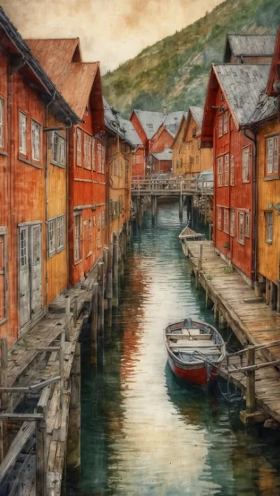 Bergen: Historisches Bryggen-Viertel und malerische Hafenstadt