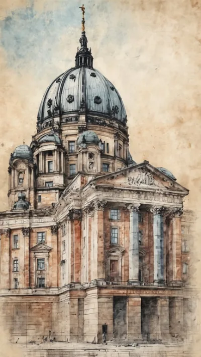 Berlin Privates Fotoshooting vor dem Wahrzeichen der Stadt