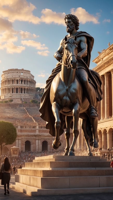 Bronzestandbild von Marcus Aurelius kehrt nach 65 Jahren heim