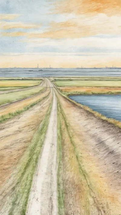 Büsum liegt am längsten Radweg der Welt