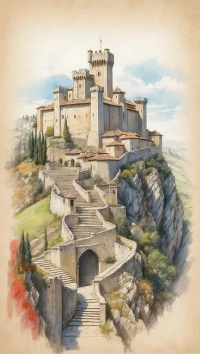 Burgen-Check in San Marino: Aussichten