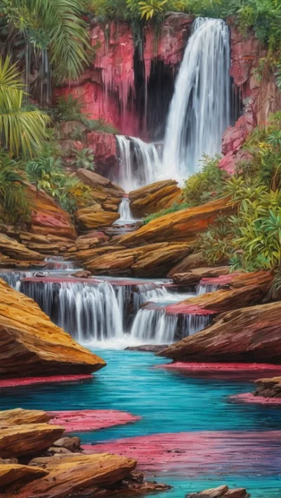 Caño Cristales: Der bunteste Fluss der Welt, der „flüssige Regenbogen“