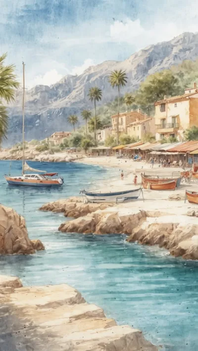 Cala Bona: Gemütliche Hafenatmosphäre und entspannte Strandtage