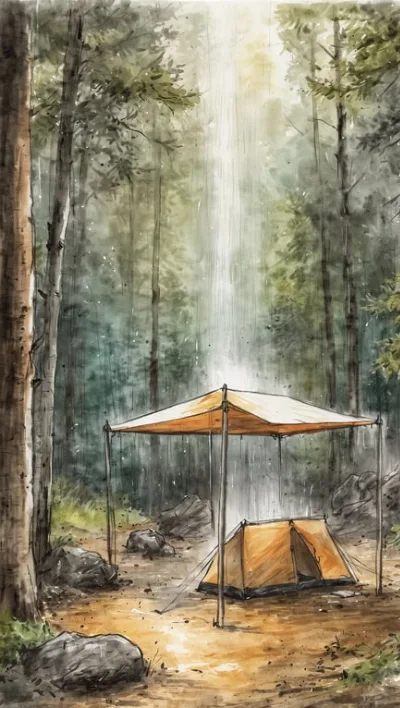 Campingdusche