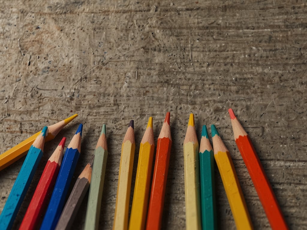 Auf dem Bild sind mehrere Buntstifte auf einer Holzoberfläche zu sehen. Diese Art von Objekten könnte in einem kreativen Kontext verwendet werden, beispielsweise zum Zeichnen oder Basteln.

Capurganá ist ein kleiner Küstenort in Kolumbien, bekannt für seine wunderschöne Natur und Strände. In dieser Umgebung könnten solche Buntstifte möglicherweise in Schulen oder lokalen Kunstprojekten genutzt werden. Die Sicherheit in Capurganá kann variieren, aber allgemein sind die Menschen freundlich und die Atmosphäre entspannt, was die Kreativität und die Verwendung von Kunstmaterialien fördert.