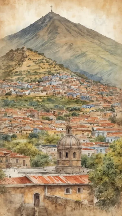 Cerro de la Cruz: Atemberaubender Blick auf die Kolonialstadt Antigua