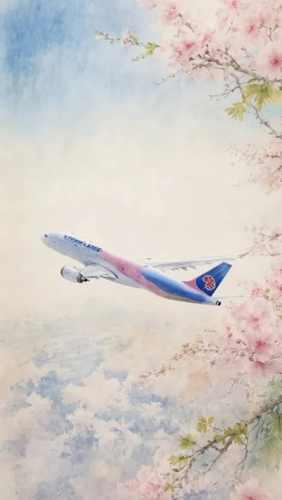 China Airlines: Frühlings-Flair in 30.000 Fuß Höhe