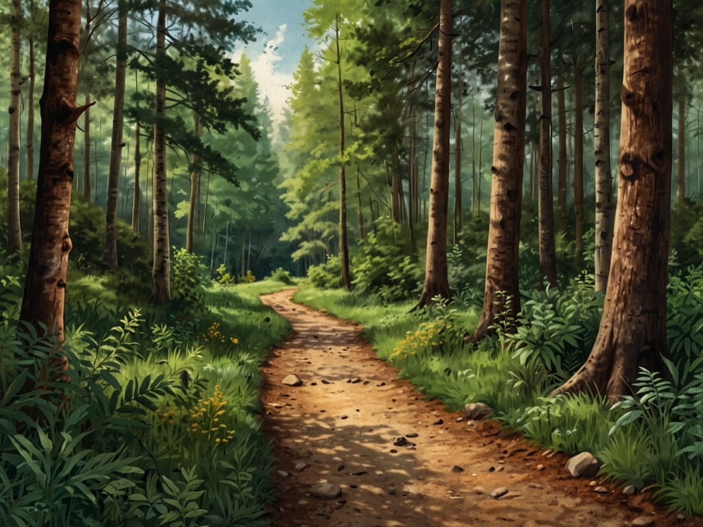 Auf dem Bild sieht man einen malerischen Weg, der durch einen Wald führt, umgeben von hohen Bäumen und üppigem Grün. 

Im Cinquera-Wald können Besucher verschiedene Aktivitäten genießen, wie:

1. **Wandern** – Erkunden Sie die zahlreichen Wanderwege und genießen Sie die Natur.
2. **Vogelbeobachtung** – Beobachten Sie verschiedene Vogelarten in ihrem natürlichen Lebensraum.
3. **Fotografie** – Halten Sie die beeindruckende Landschaft und die Tierwelt in Bildern fest.
4. **Picknicks** – Verbringen Sie Zeit im Freien, während Sie ein Picknick genießen.
5. **Naturführungen** – Nehmen Sie an geführten Touren teil, um mehr über Flora und Fauna zu lernen.

Der Cinquera-Wald bietet eine ideale Umgebung, um die Natur zu genießen und sich zu entspannen.
